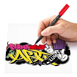 Lumocolor&reg; permanent pen 317 WP8-1, 8 farver